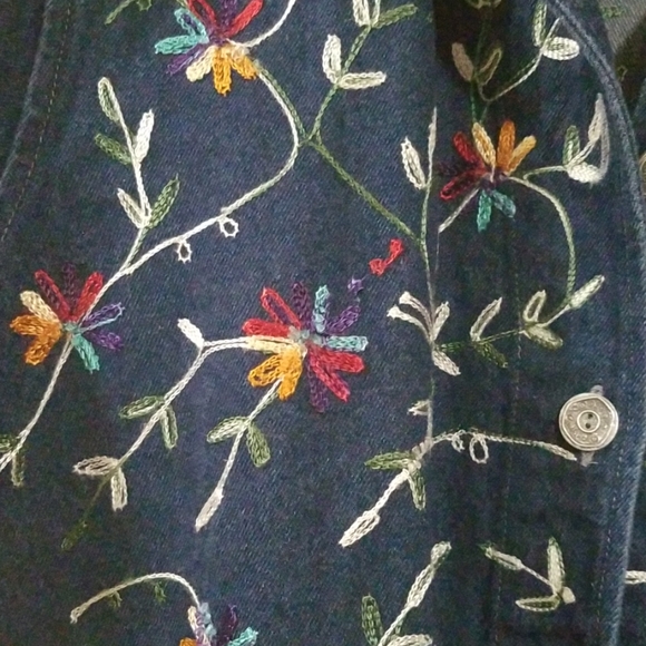Industrie B Jean Embroidered Jacket - Picture 4 of 5